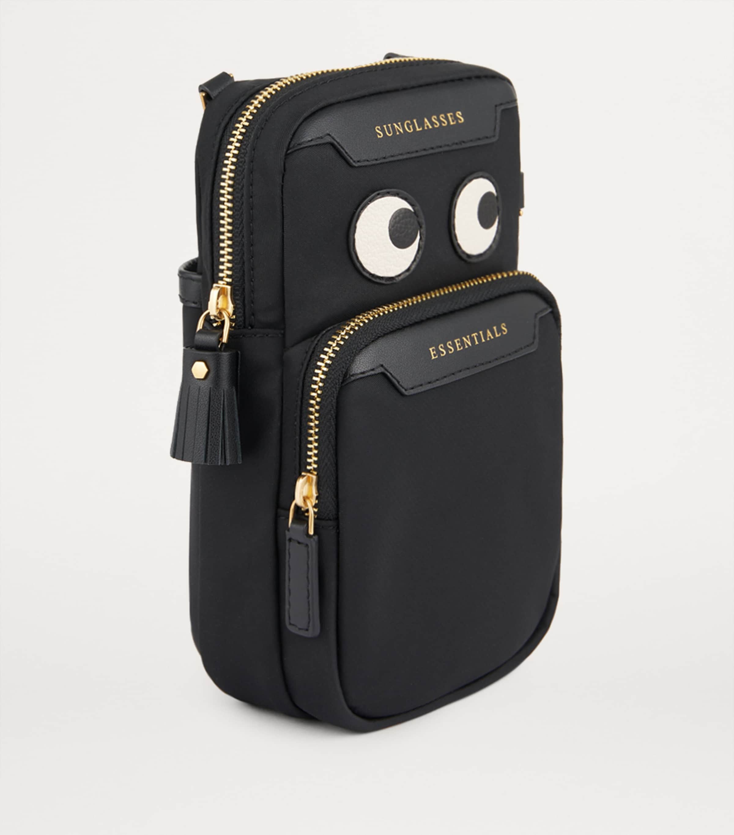 Econyl Essential Cross-Body Bag BLACK Image 4