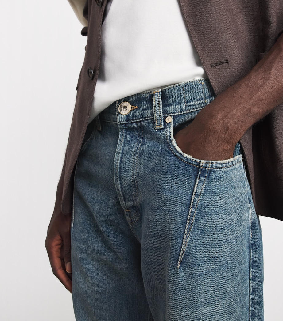 Eleventy Mens Relax Straight Jeans Zucchero Image 3