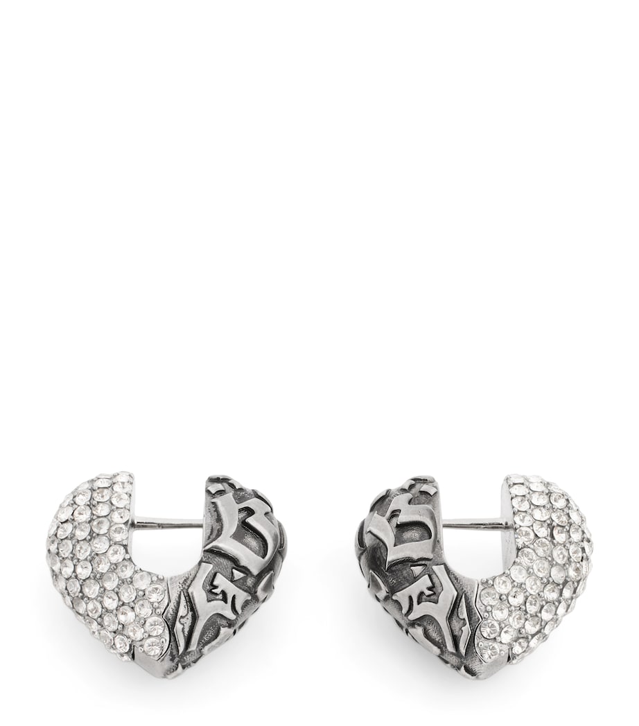 Balenciaga XS Crystal Midnight Earrings Image 1
