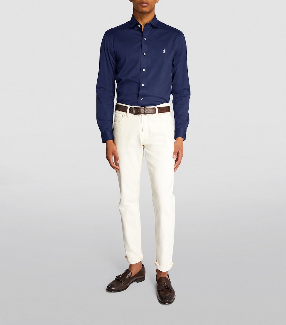 Cotton Shirt NVY Image 2