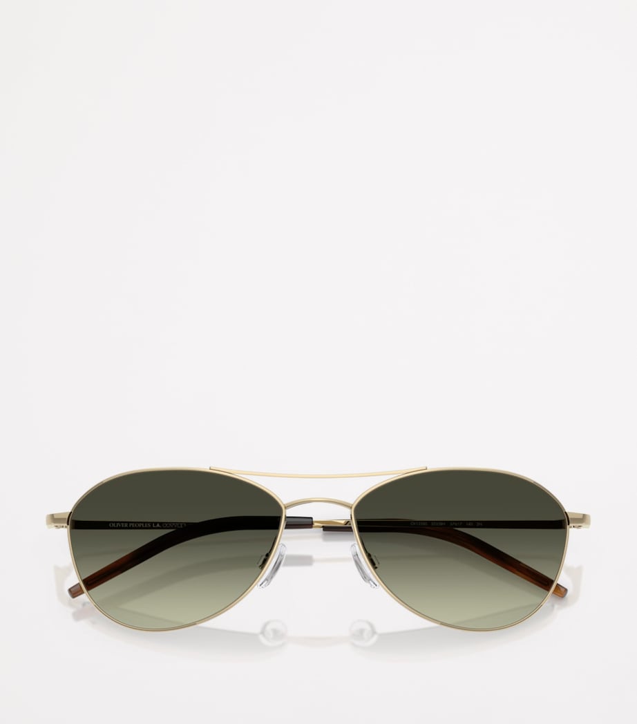 Oliver Peoples Aero II Aviator Sunglasses Image 5