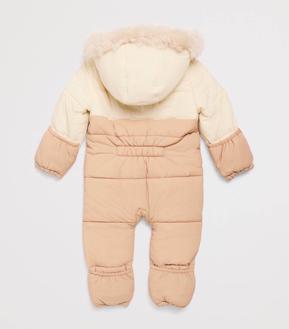 Faux Fur-Trim Padded Snowsuit (0 Months - 3 Years) SESAME Image 2