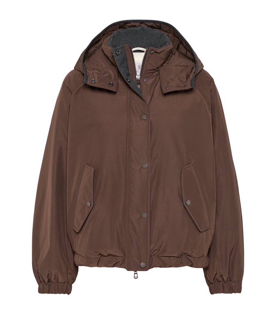 Techno Cotton Puffer Jacket C4228 Image 1