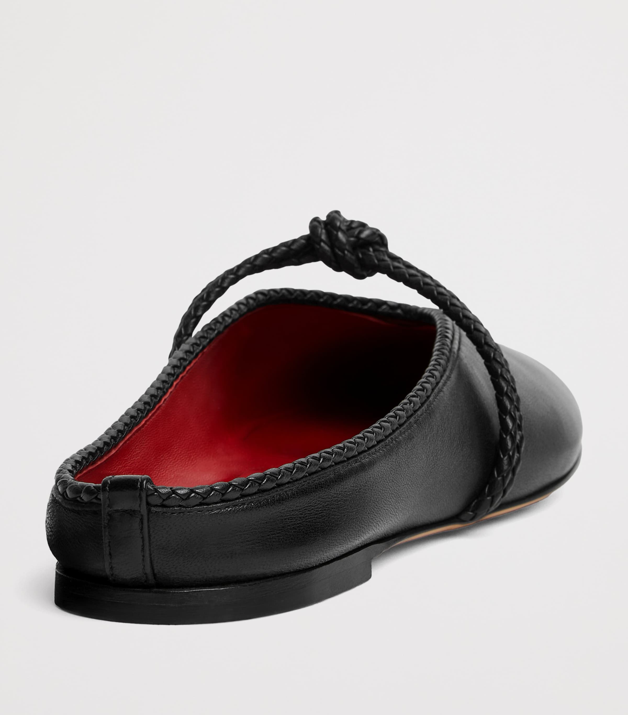 Lambskin Mary-Jane Mules 1000 Image 4