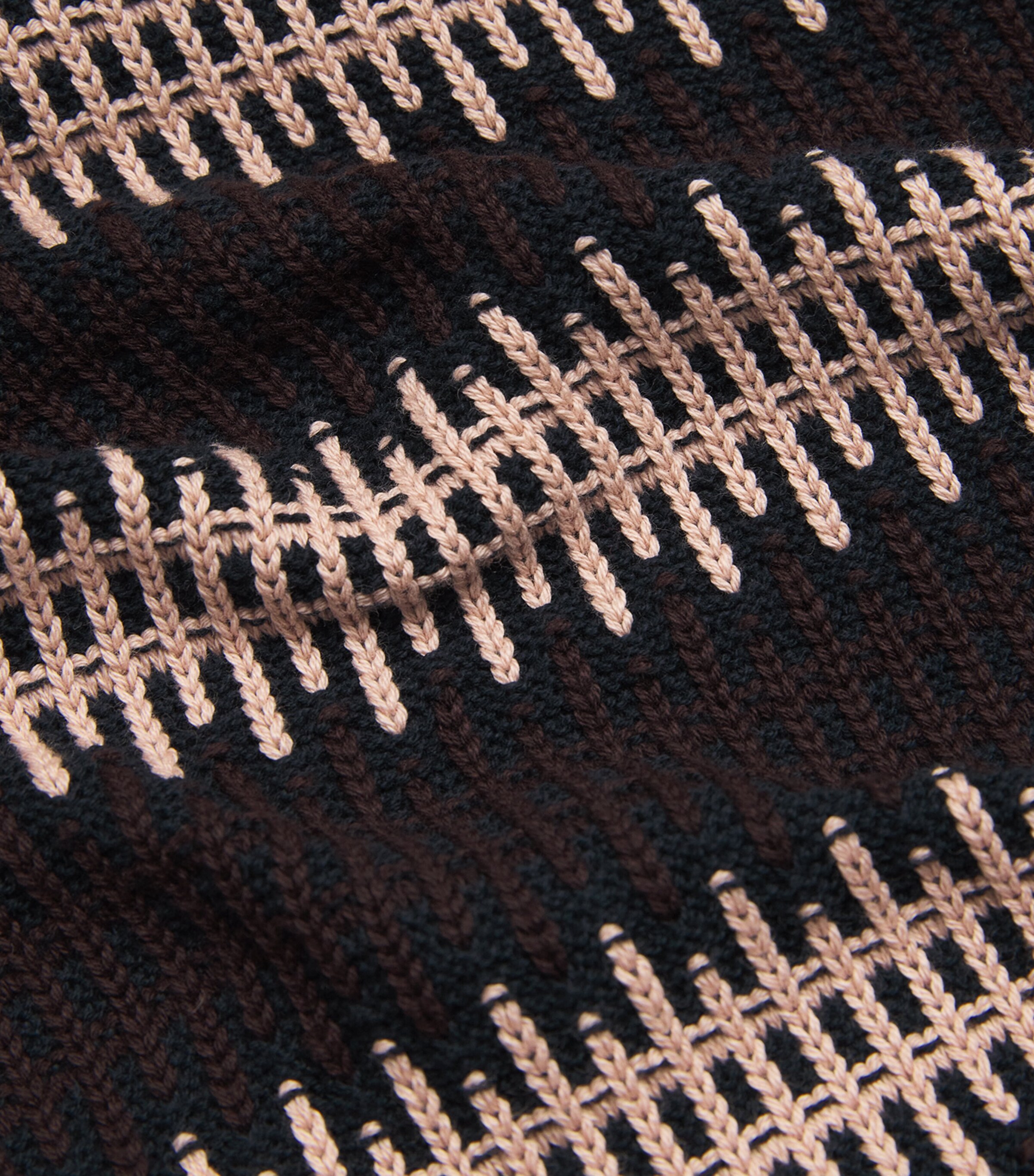 Organic Cotton Knitted Penhale Polo Shirt NAVY Image 5