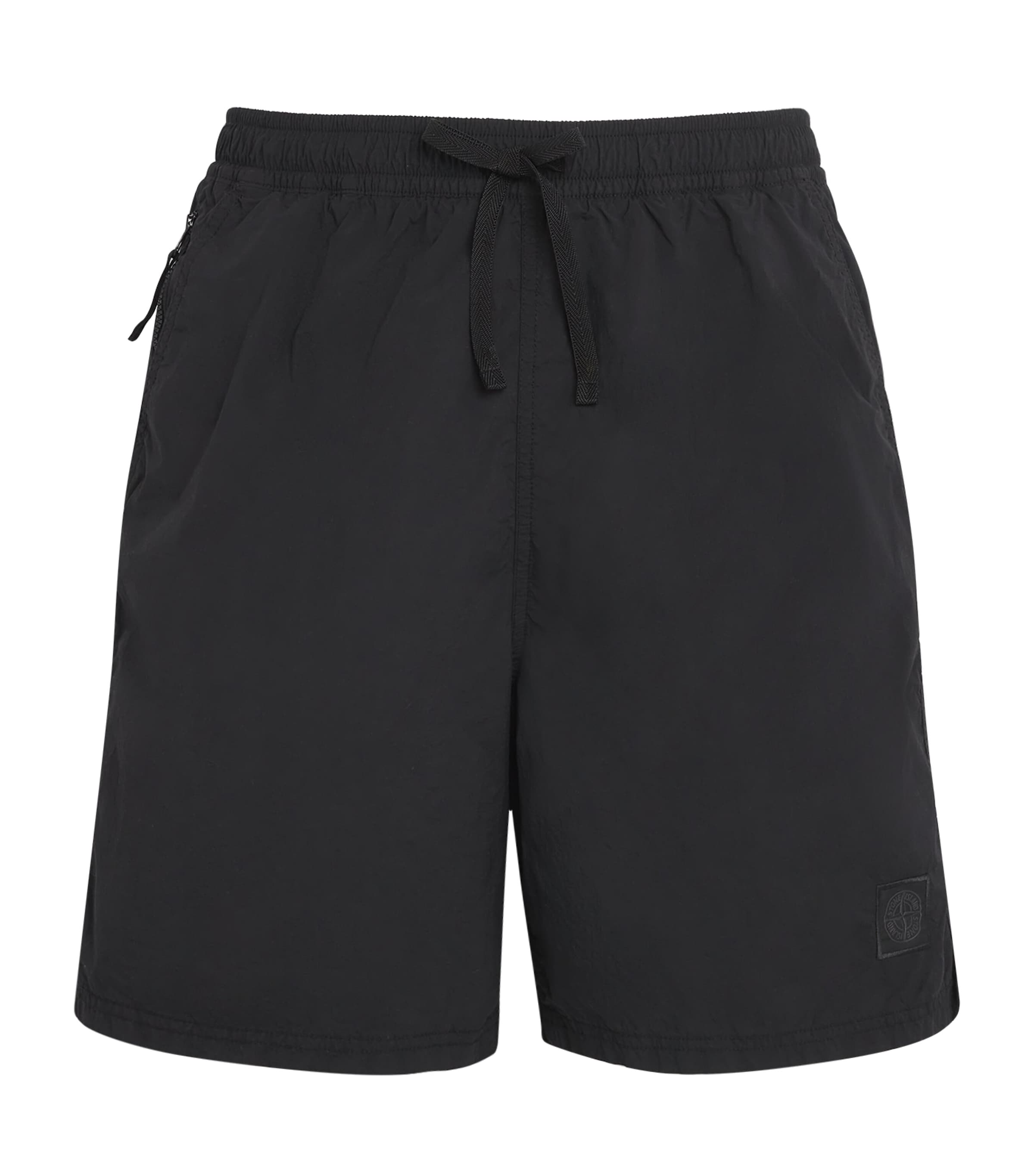 Stone Island Mens Recycled Ghost Logo Shorts Image 1