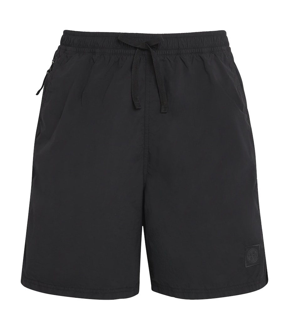 Stone Island Mens Recycled Ghost Logo Shorts Image 1
