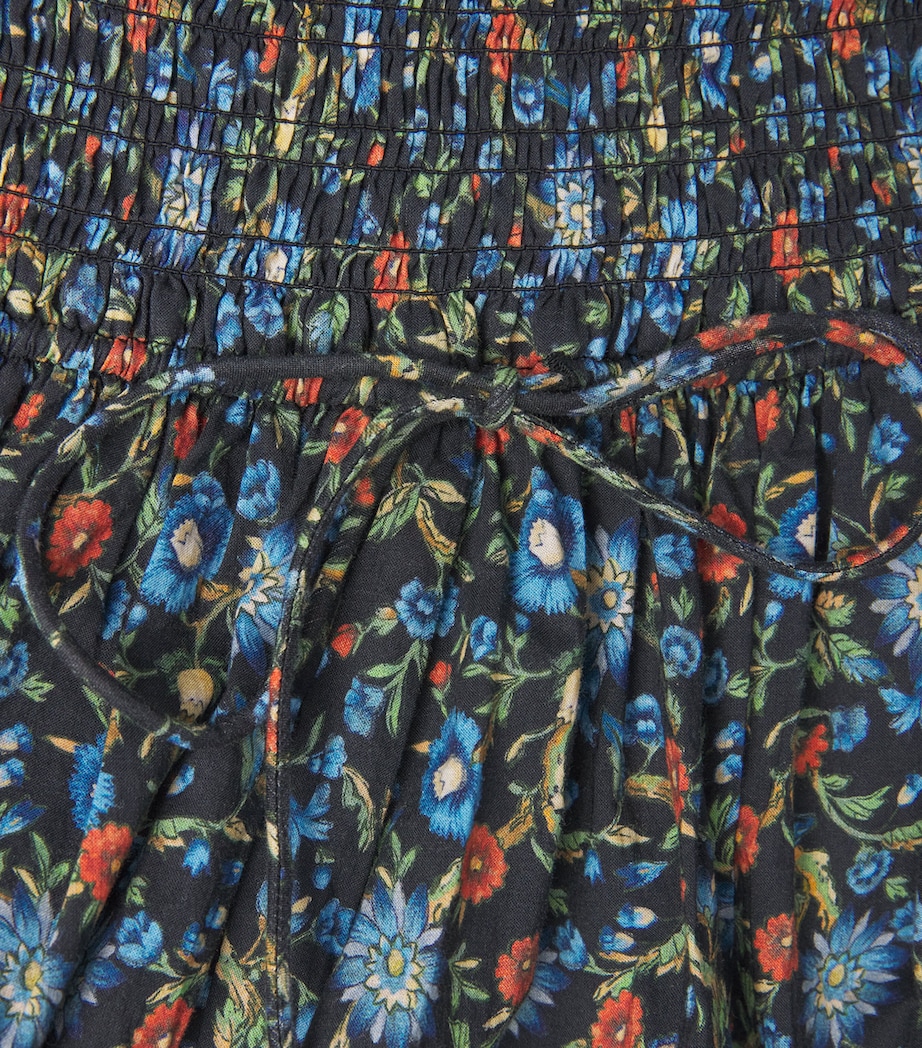 Cotton Bijou Maxi Dress NOIR PRARI DE MNTGNE Image 5