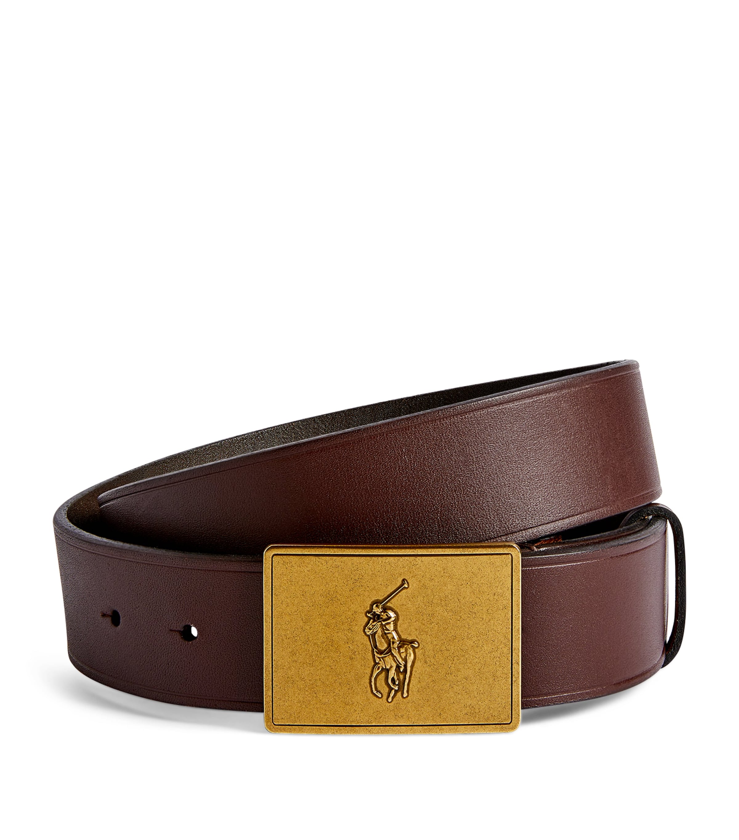Polo製 pony buckleブラウンレザー幅2.5cmベルトW26 Polo製 pony buckleブラウンレザー幅2.5cmベルトW26 Polo製 pony