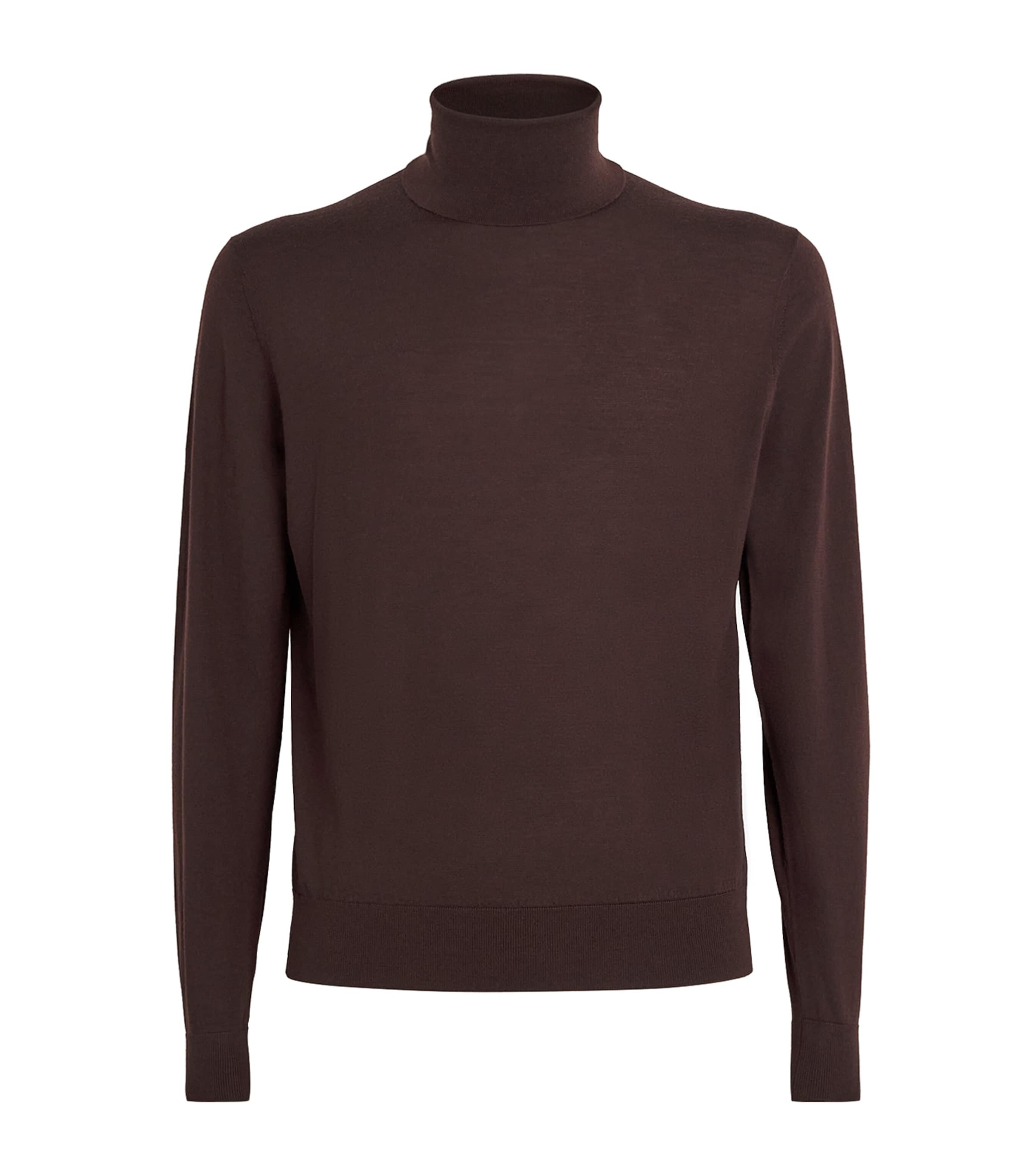 Fioroni Cashmere Virgin Wool Rollneck Sweater In Green