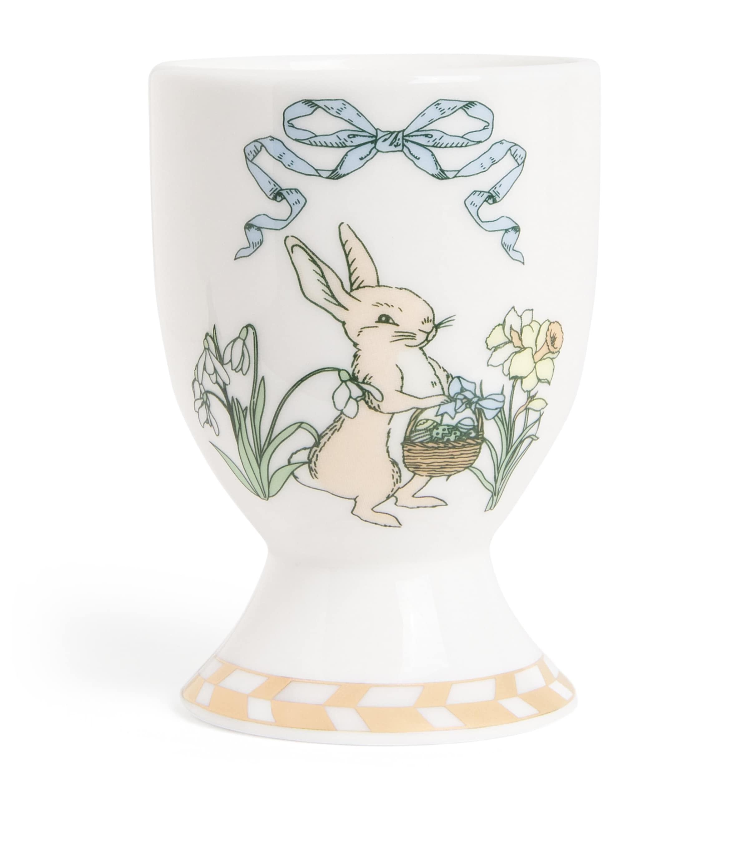 Bone China Spring Egg Cup MULTI Image 1