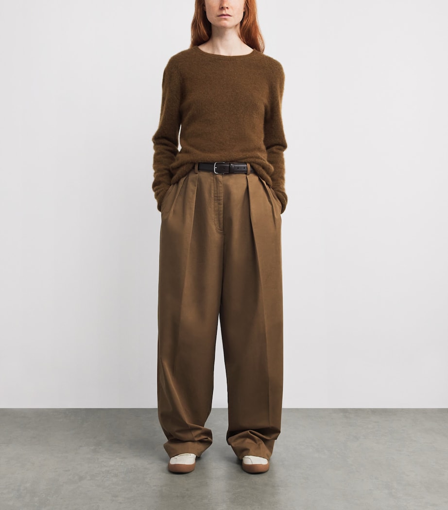 Lorynna Cashmere-Silk Sweater OAK Image 2