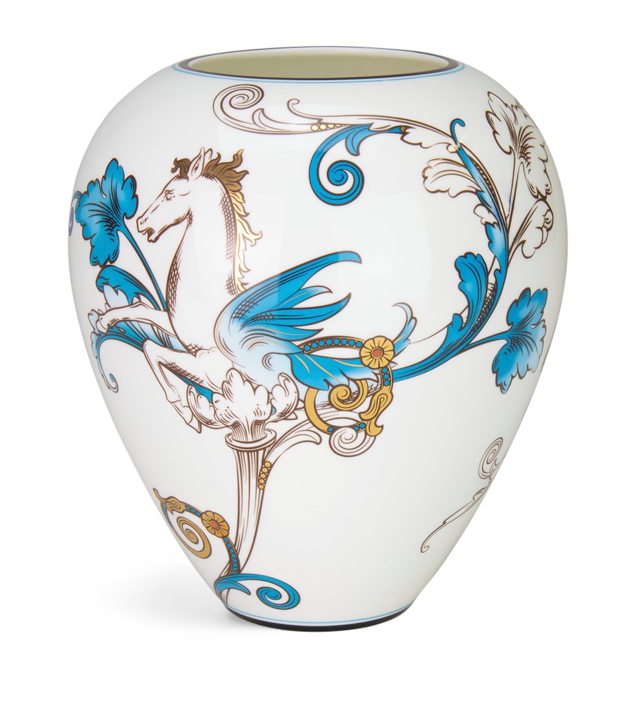 Wedgwood Florentine Turquoise Vase (18cm) Image 1
