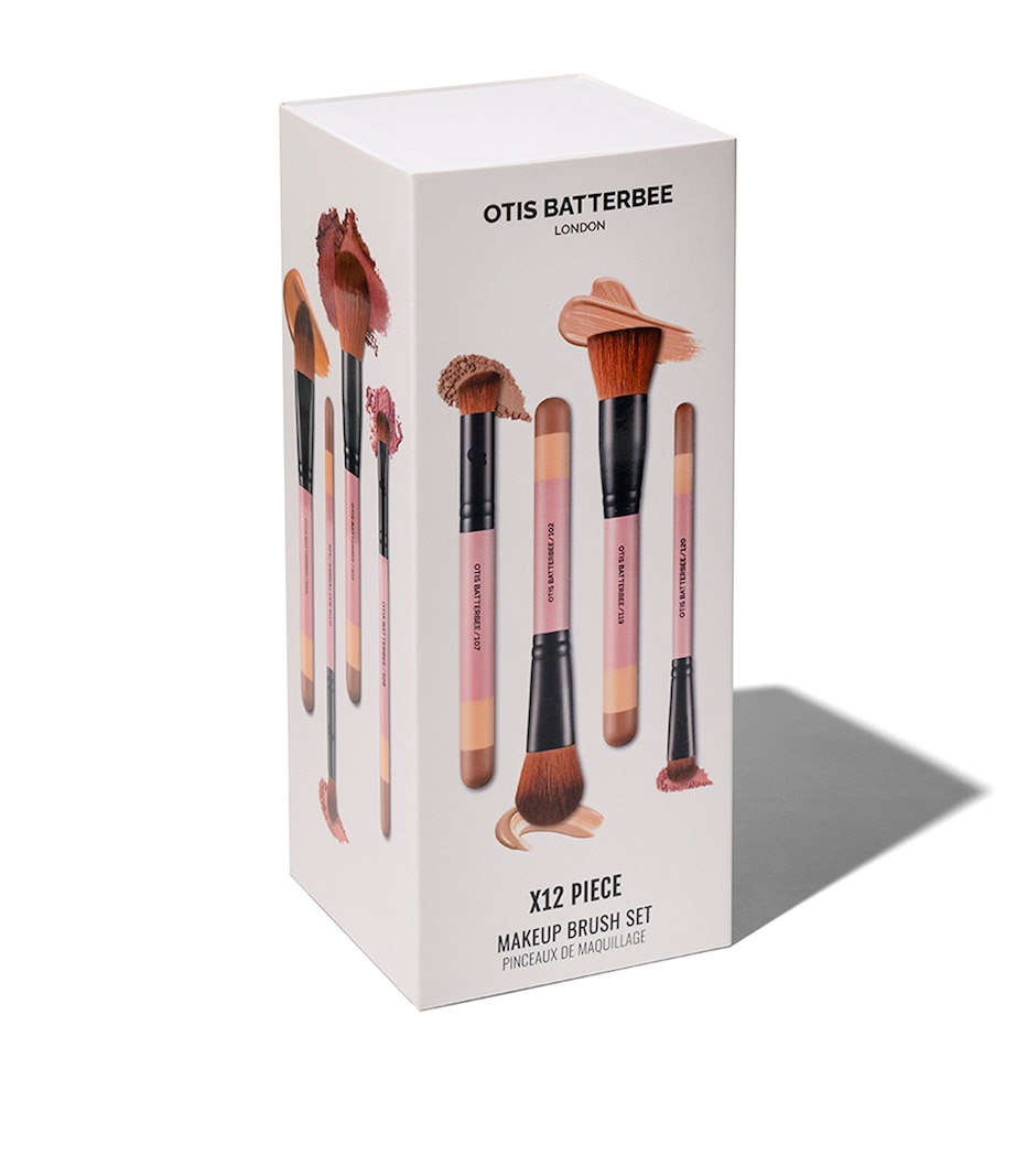 12-Piece Make-Up Brush Set NO COLOUR Image 2