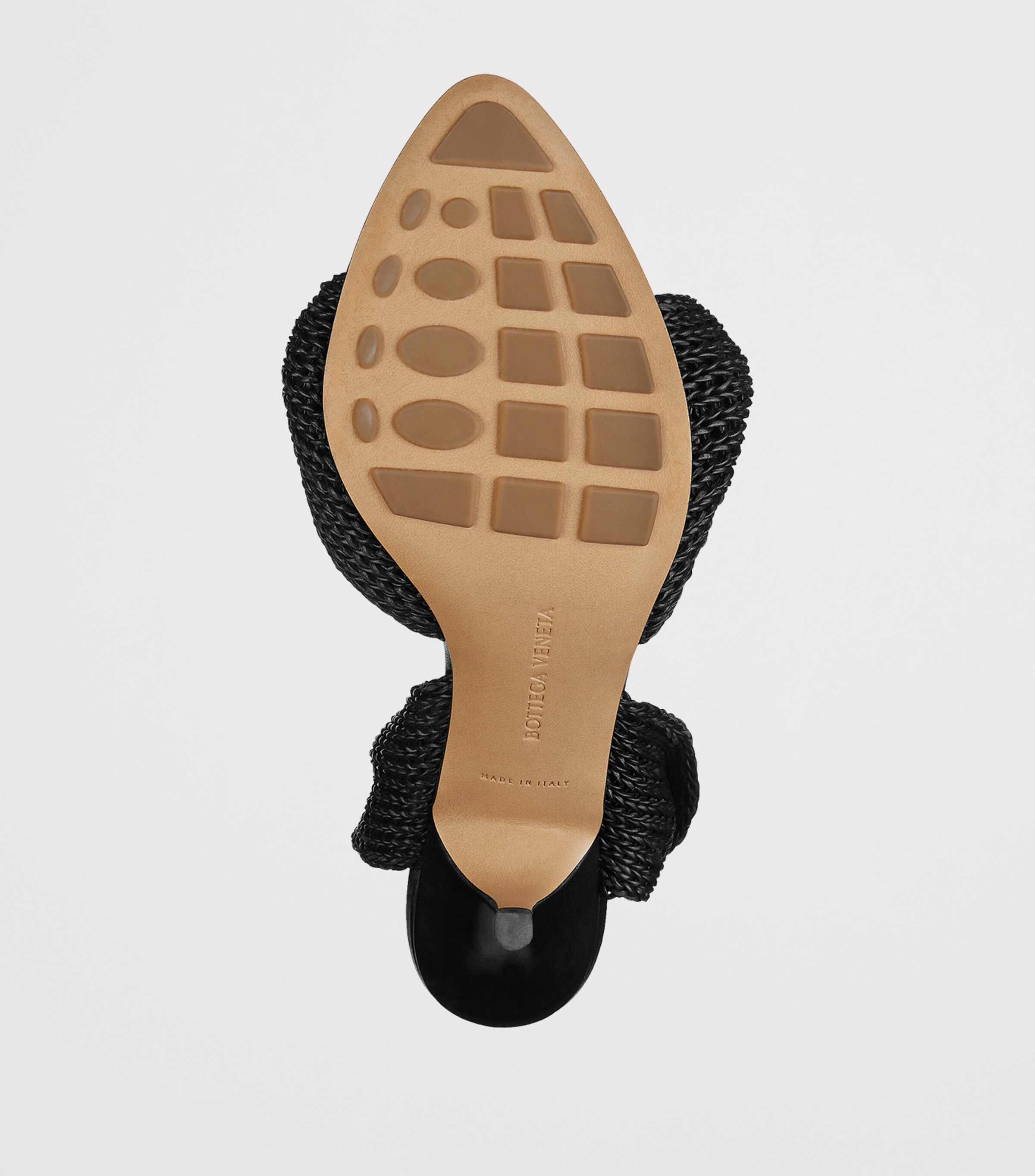 Bottega Veneta Lambskin Woven Grace Slingback Sandals 90 Image 5