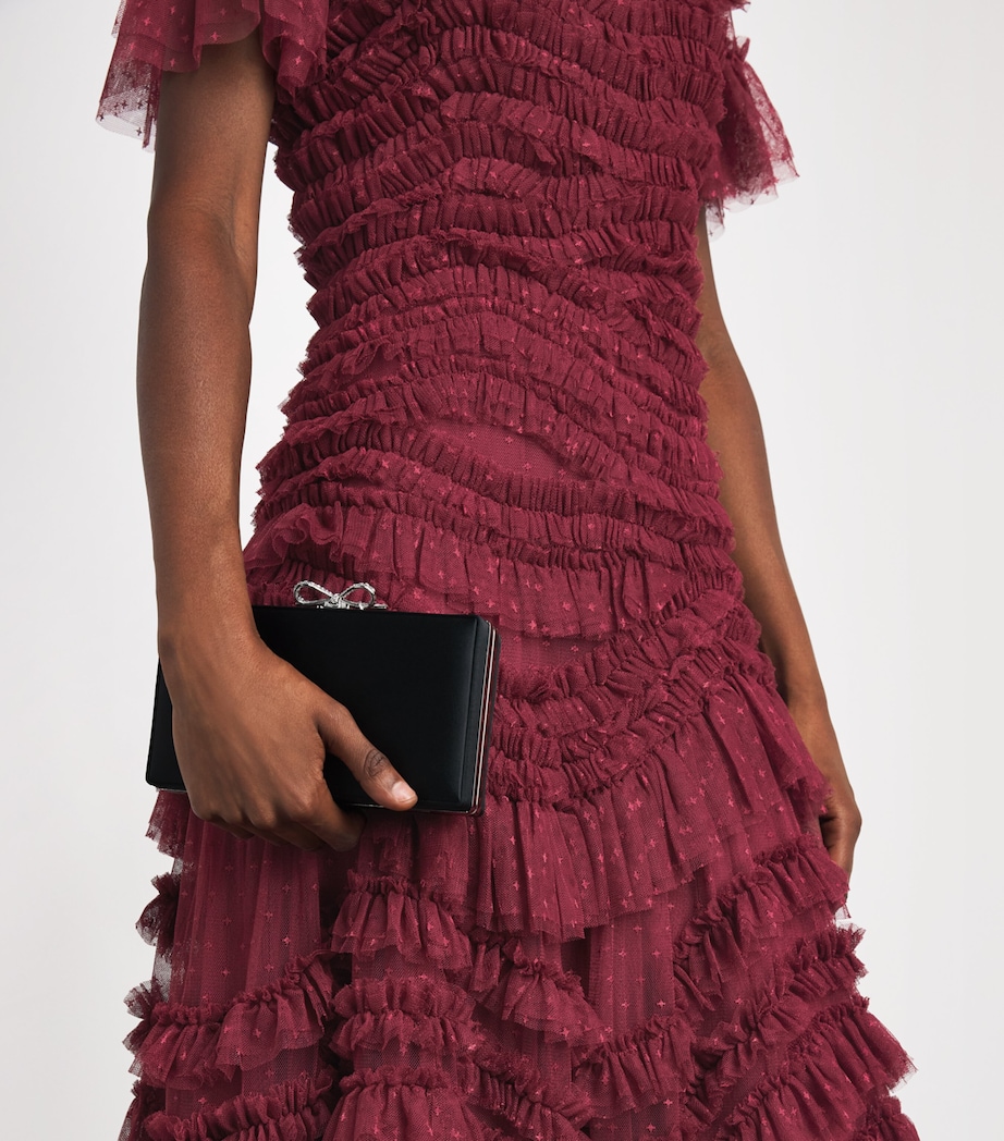 Needle & Thread Womens Wild Rose Gown Garnet Image 5