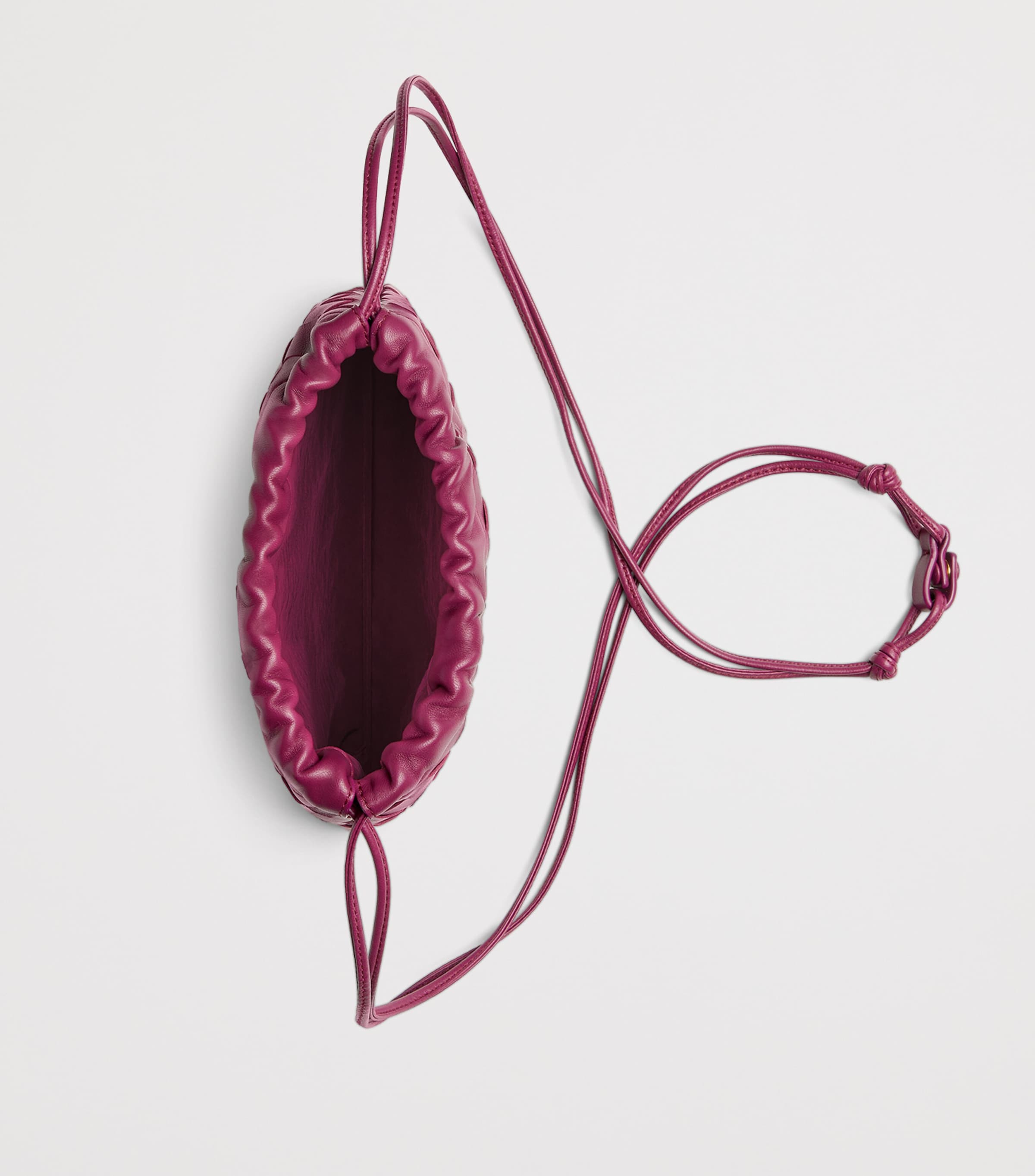 Bottega Veneta Small Leather Dustbag Clutch Bag | Harrods US