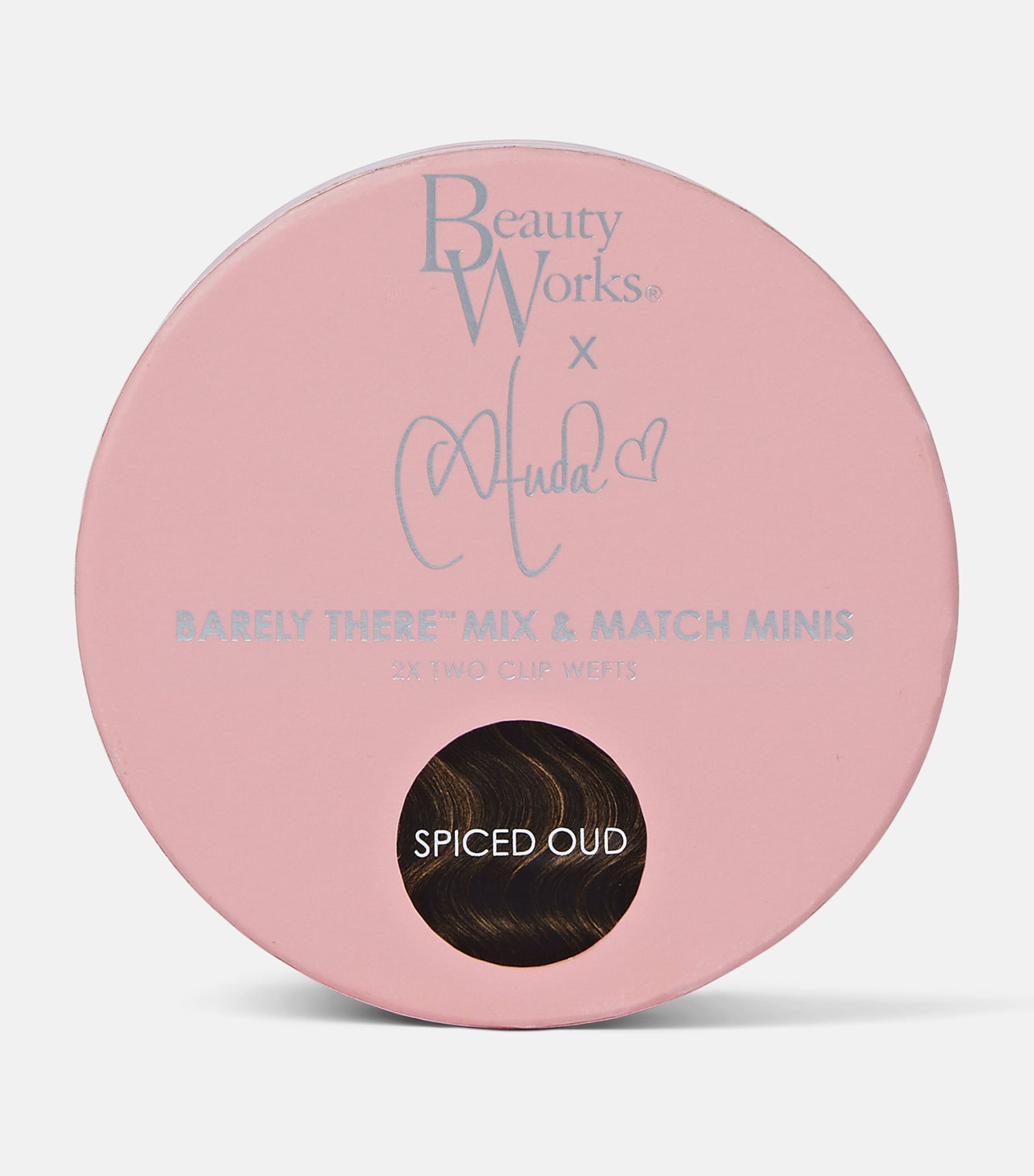 Beauty Works x Huda BARELY THERE Mix & Match Minis Clip-In Hair Extensions (20") DESERT DUNE Image 3