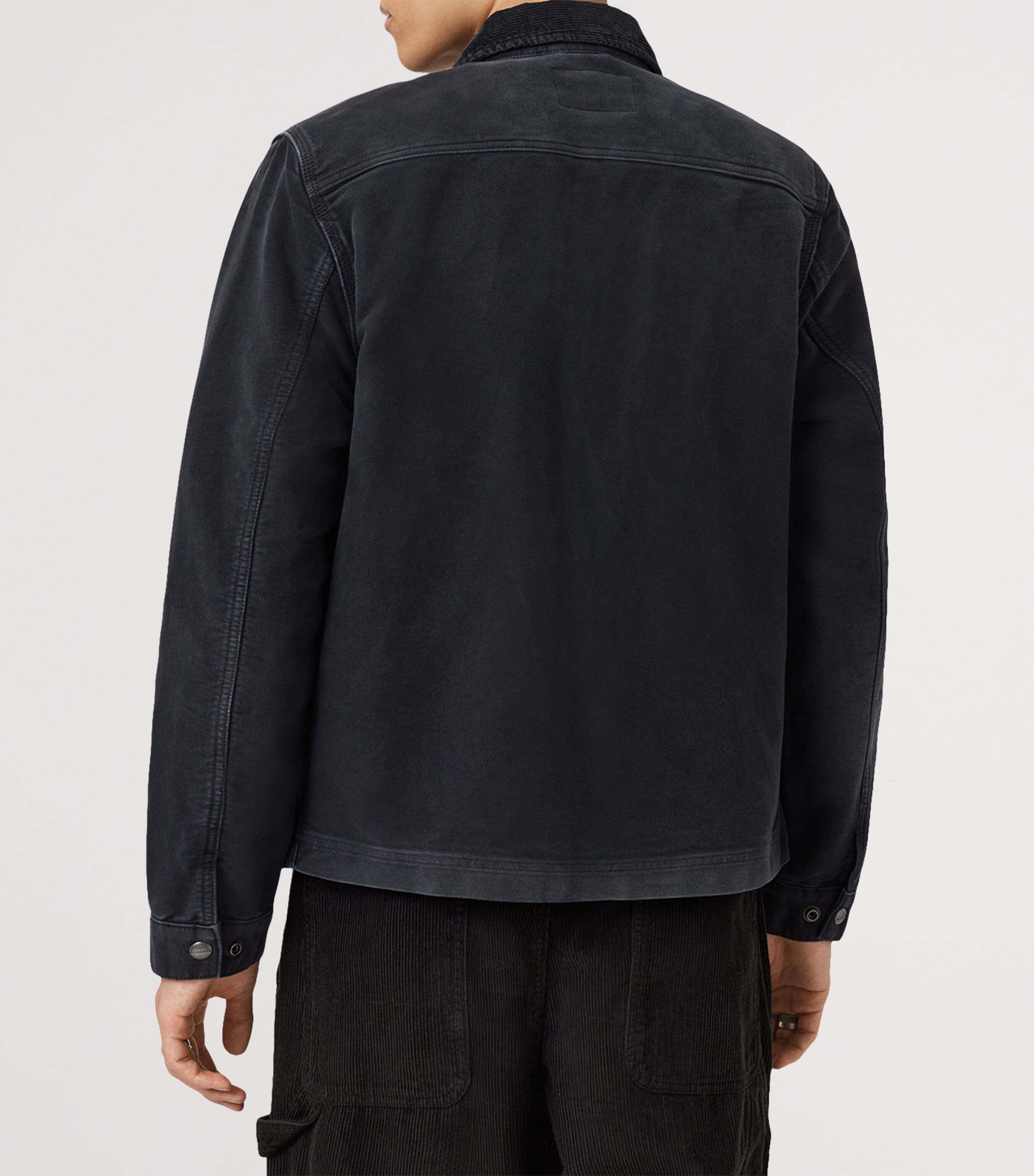 Corduroy-Trim Rothwell Jacket ONYX BLACK Image 7
