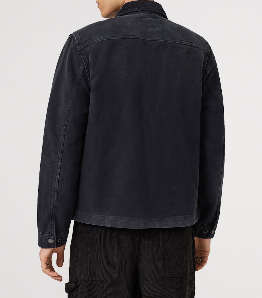 Corduroy-Trim Rothwell Jacket ONYX BLACK Image 7