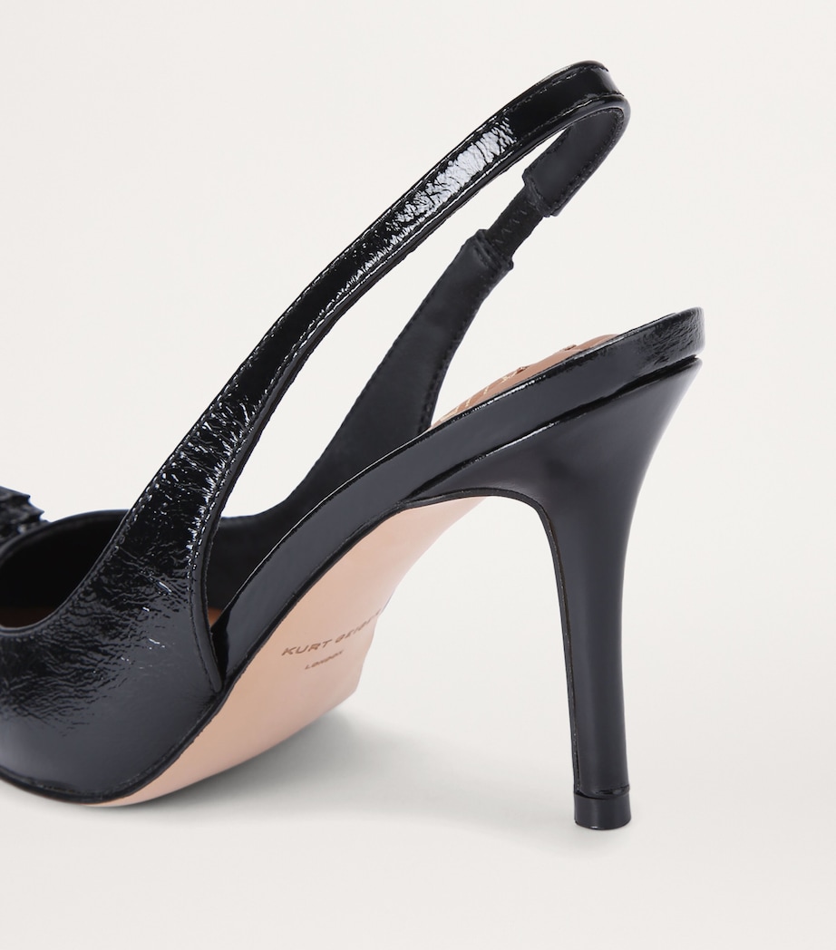 Patent Belgravia Slingback Pumps BLACK Image 2