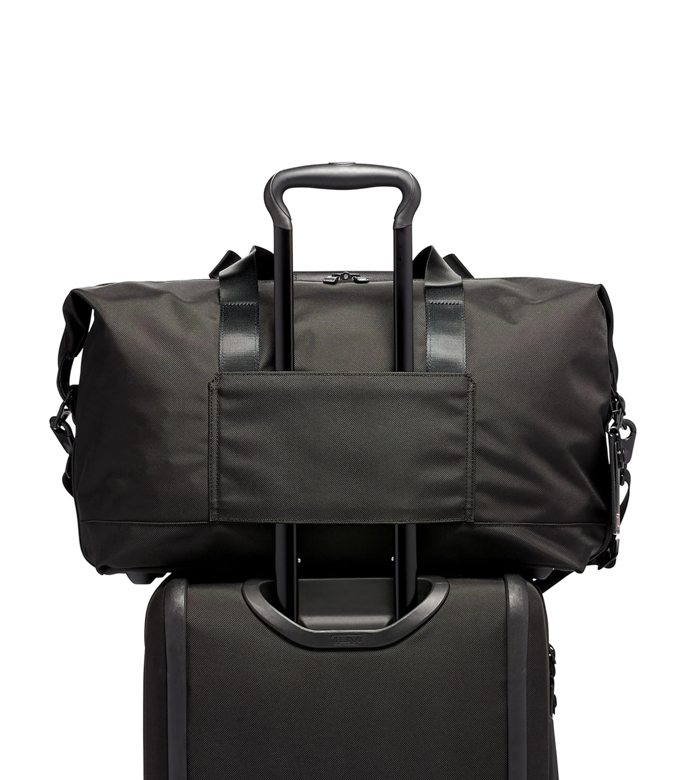 Double Expansion Satchel BLACK Image 4