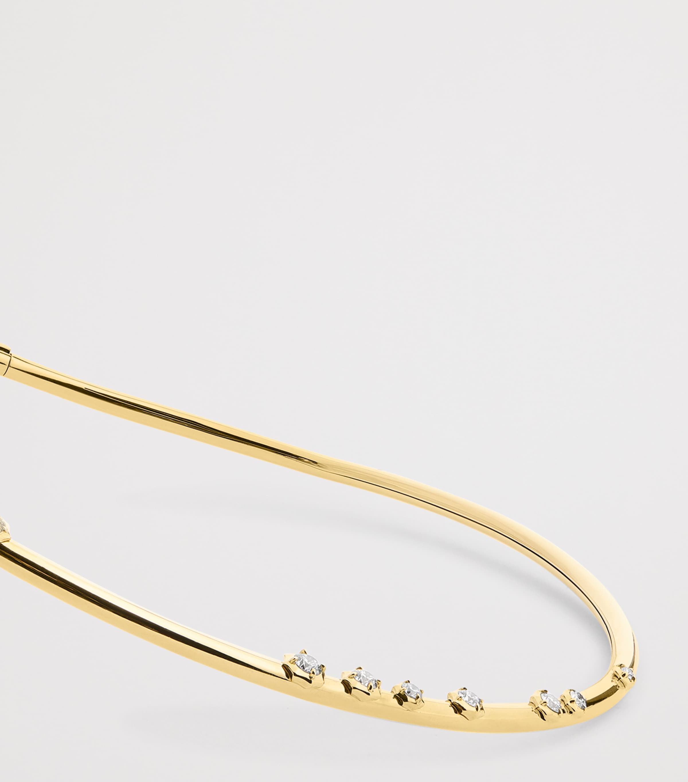 Jade Trau Yellow Gold and Diamond Constellation Plié Choker Yellow Gold Image 4