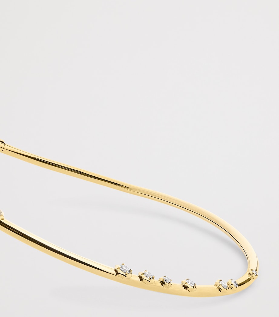 Yellow Gold and Diamond Constellation Plié Choker YELLOW GOLD Image 4