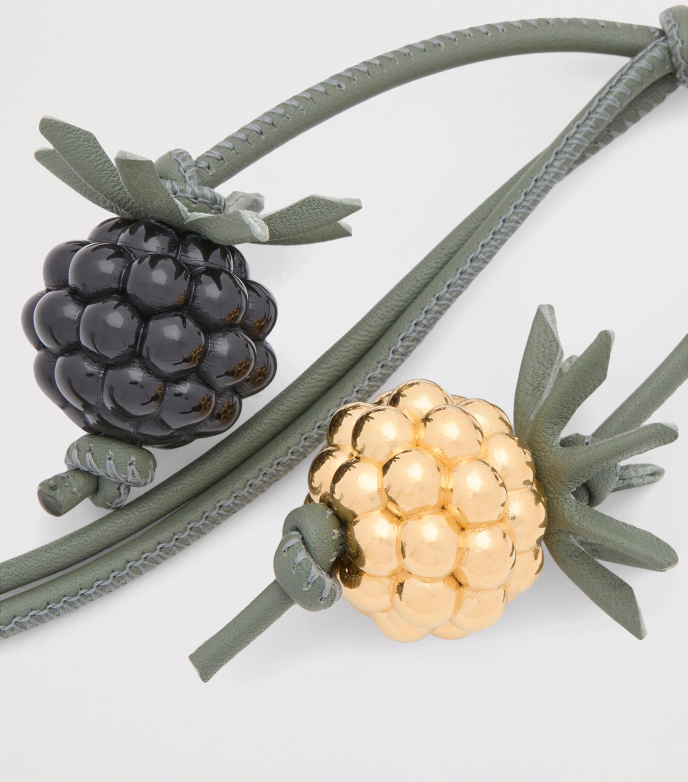 Berry Bag Charm BLACK GREEN Image 2