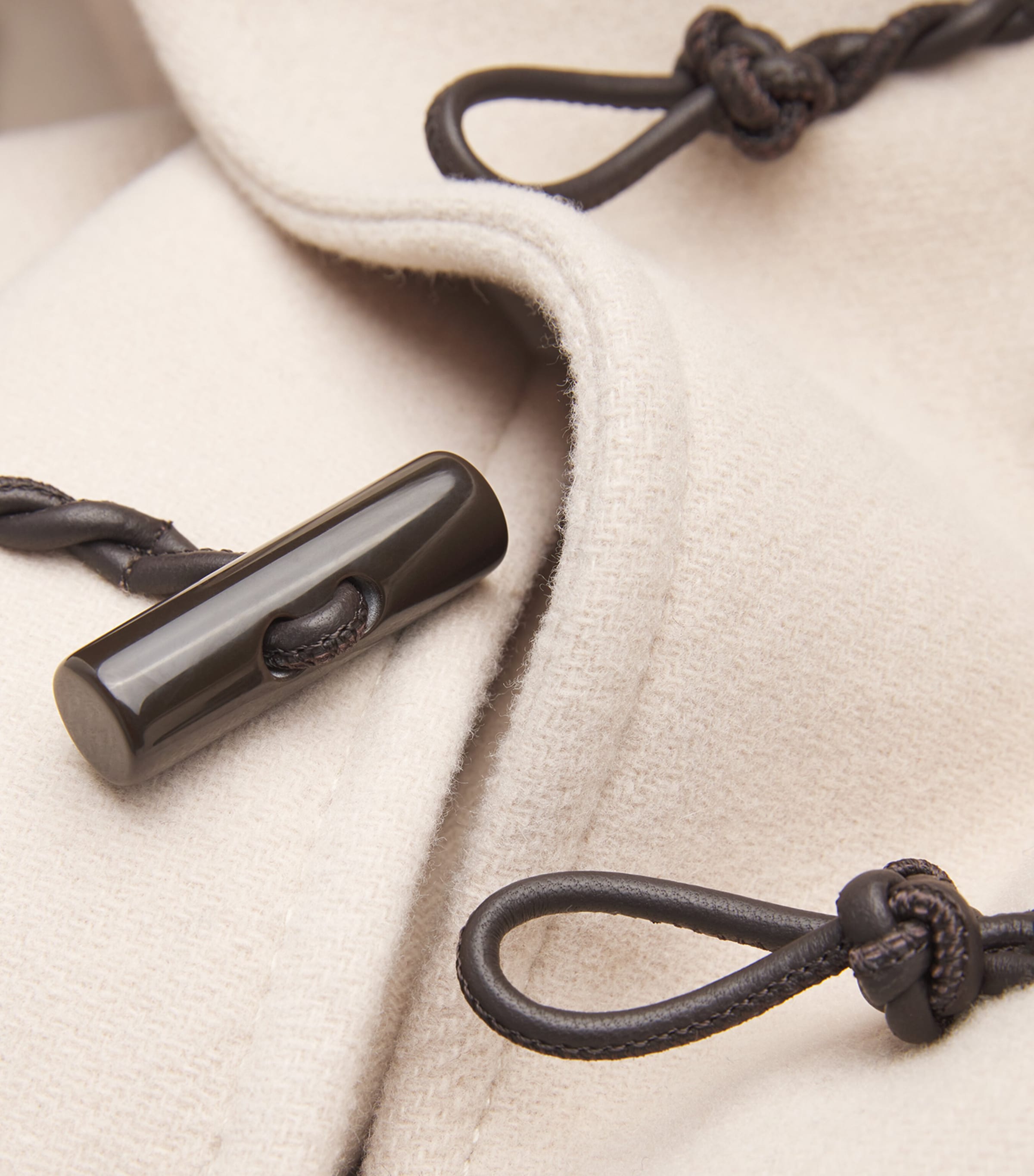 Wool-Blend Duffle Coat CREAM Image 5