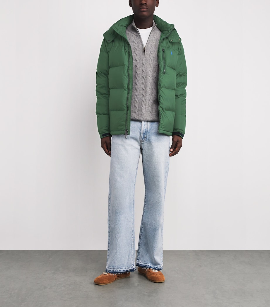 Water-Resistant Down Gorham Puffer Jacket GREEN Image 2