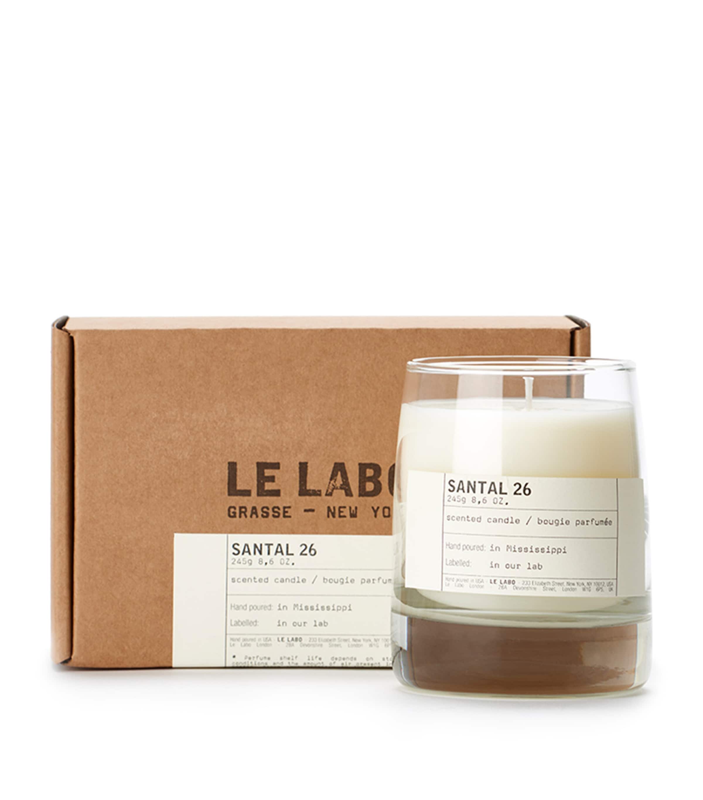 Le Labo Santal 26 Classic Candle (245g) | Gifts | Gifts for Interior Lovers | Home Accessories | Candles | Designers | Le Labo
