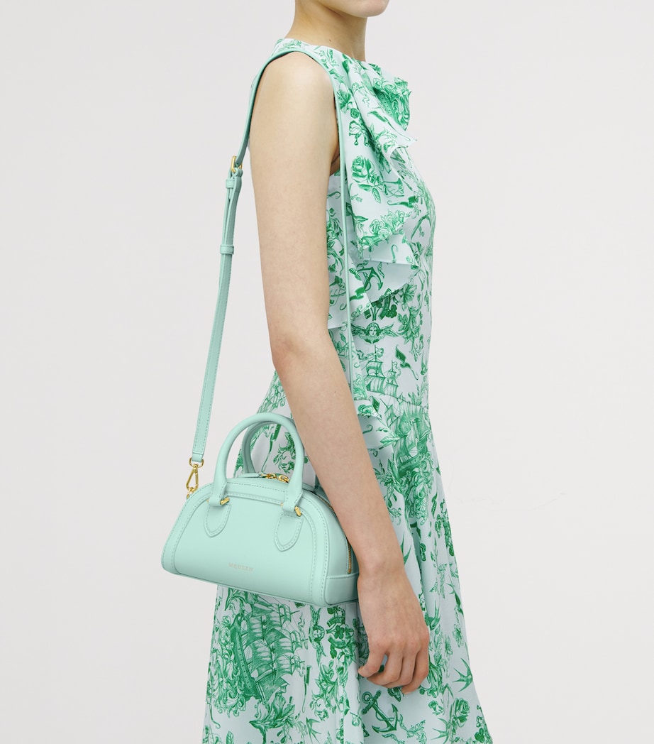Mini Leather Birdee Boston Cross-Body Bag 3420 Image 6