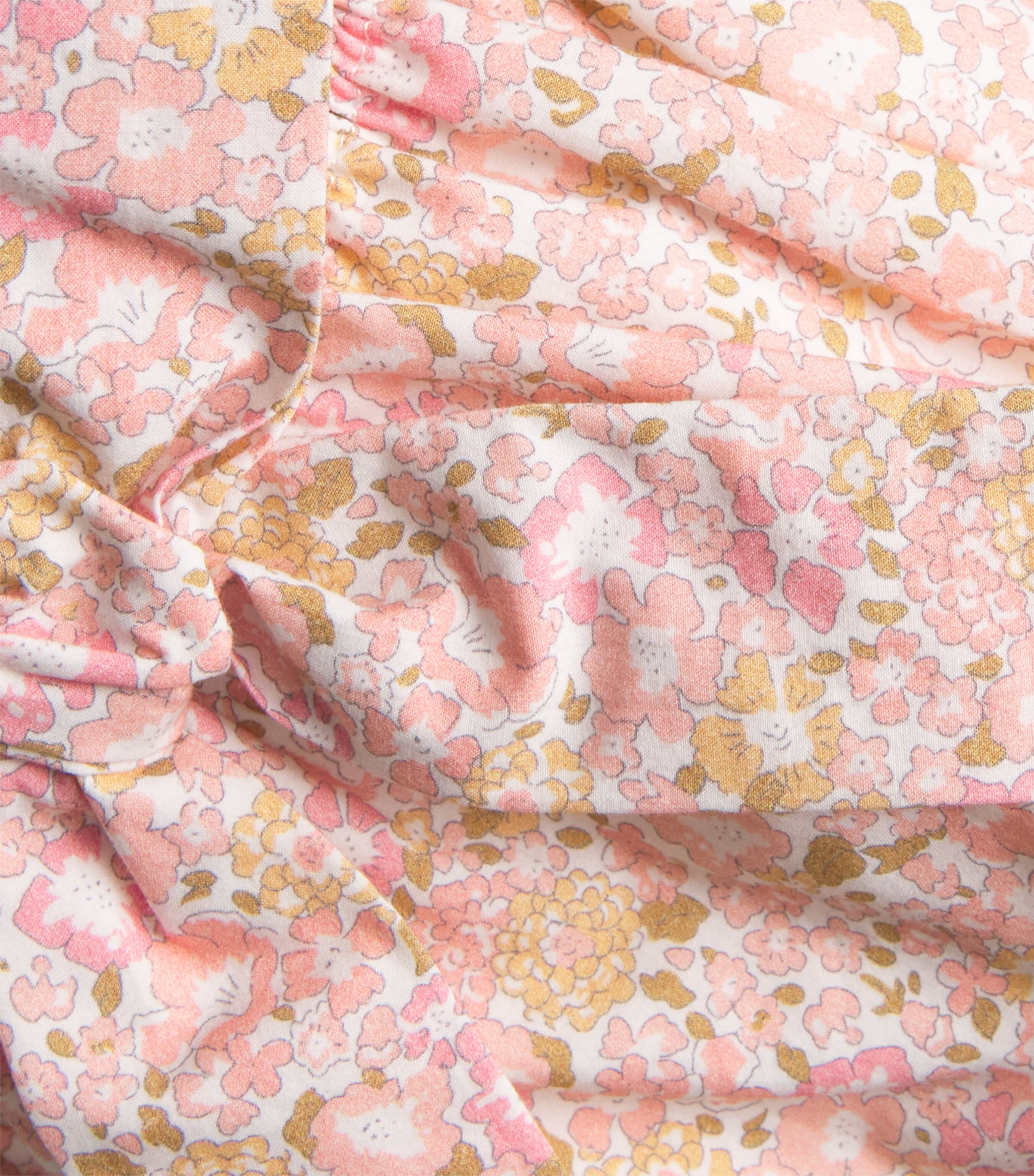 Cotton Floral Bloomers (1-12 Months) PINK Image 3