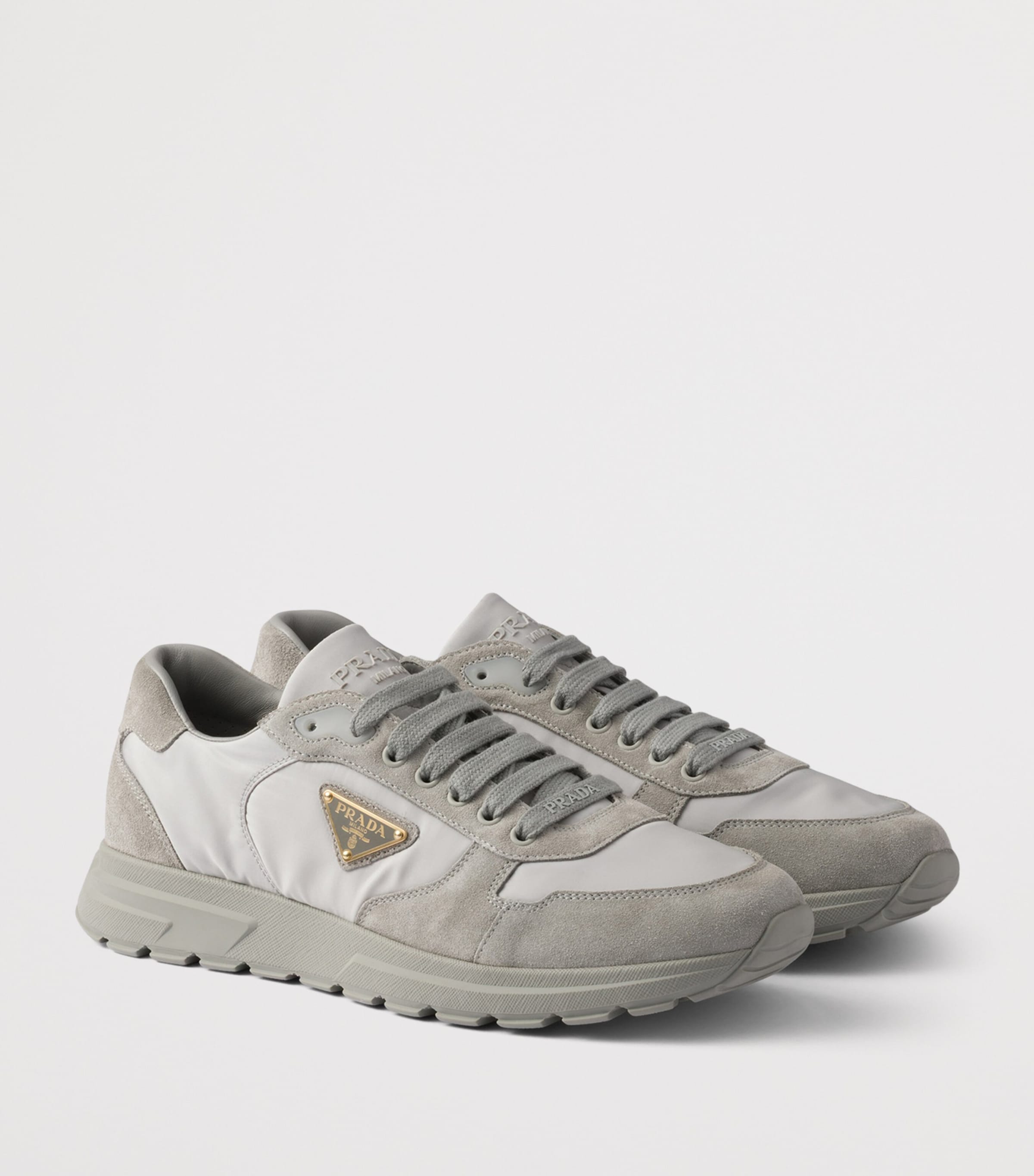 Re-Nylon and Suede Prax 2.0 Sneakers F0424 Image 1