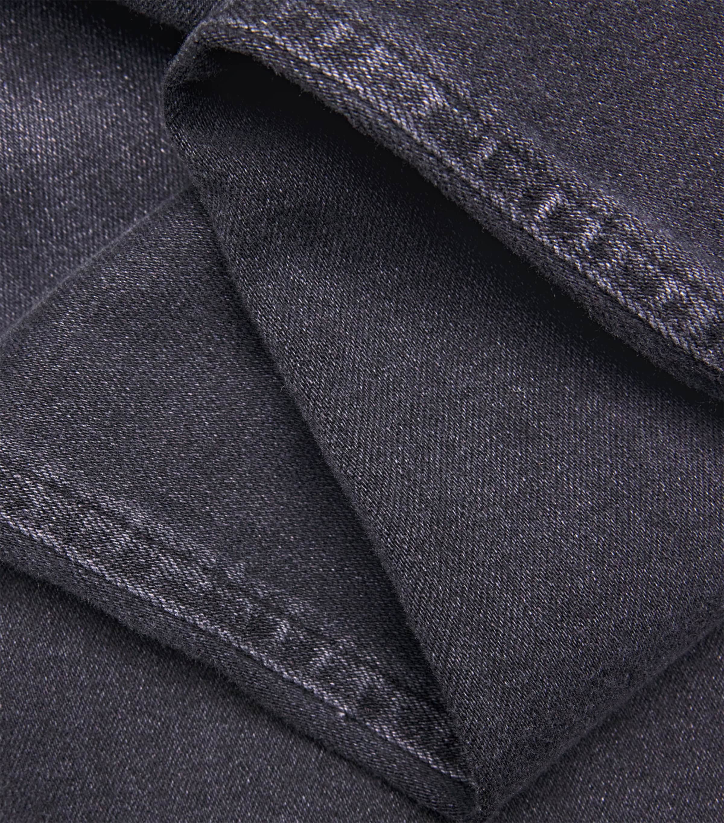 Wide-Leg Issy Jeans WBLK Image 5