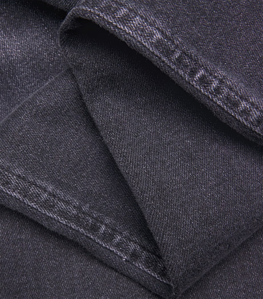 Wide-Leg Issy Jeans WBLK Image 5