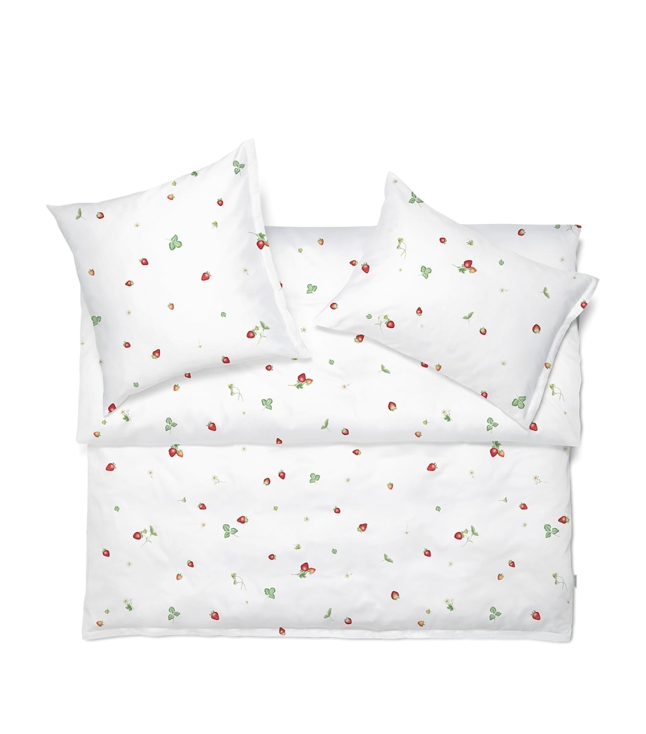 Schlossberg Cotton June Super King Flat Sheet (290cm x 280cm) Blanc Image 1