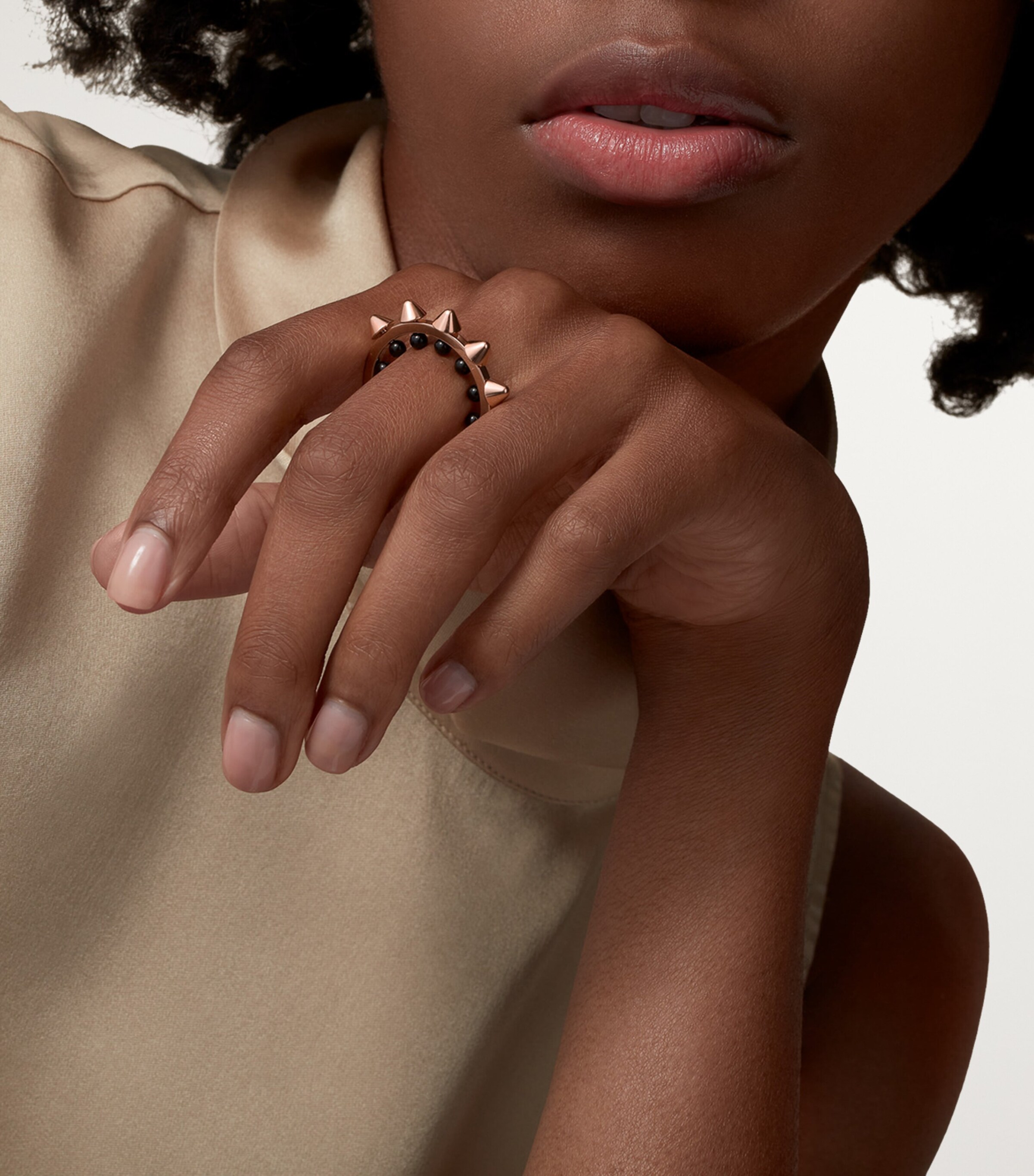 Cartier Rose Gold and Onyx Clash de Cartier Rings Rose Gold Image 2