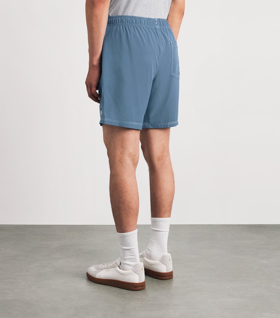 VUORI Mens 7'' Lined Kore Shorts Bea Blue Sea Washed Image 5
