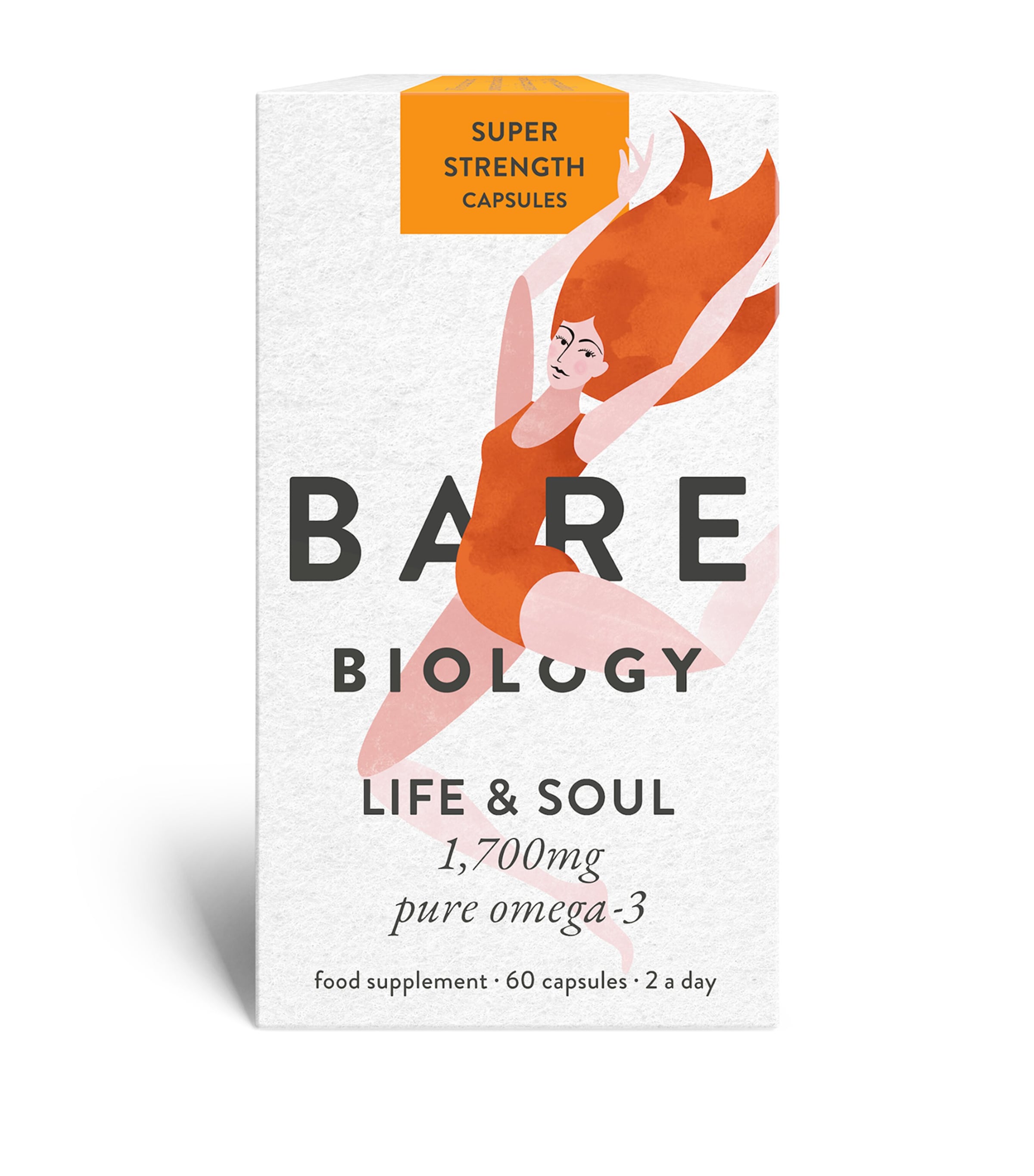 Bare Biology Life & Soul Omega-3 (60 Maxi Capsules) Image 2