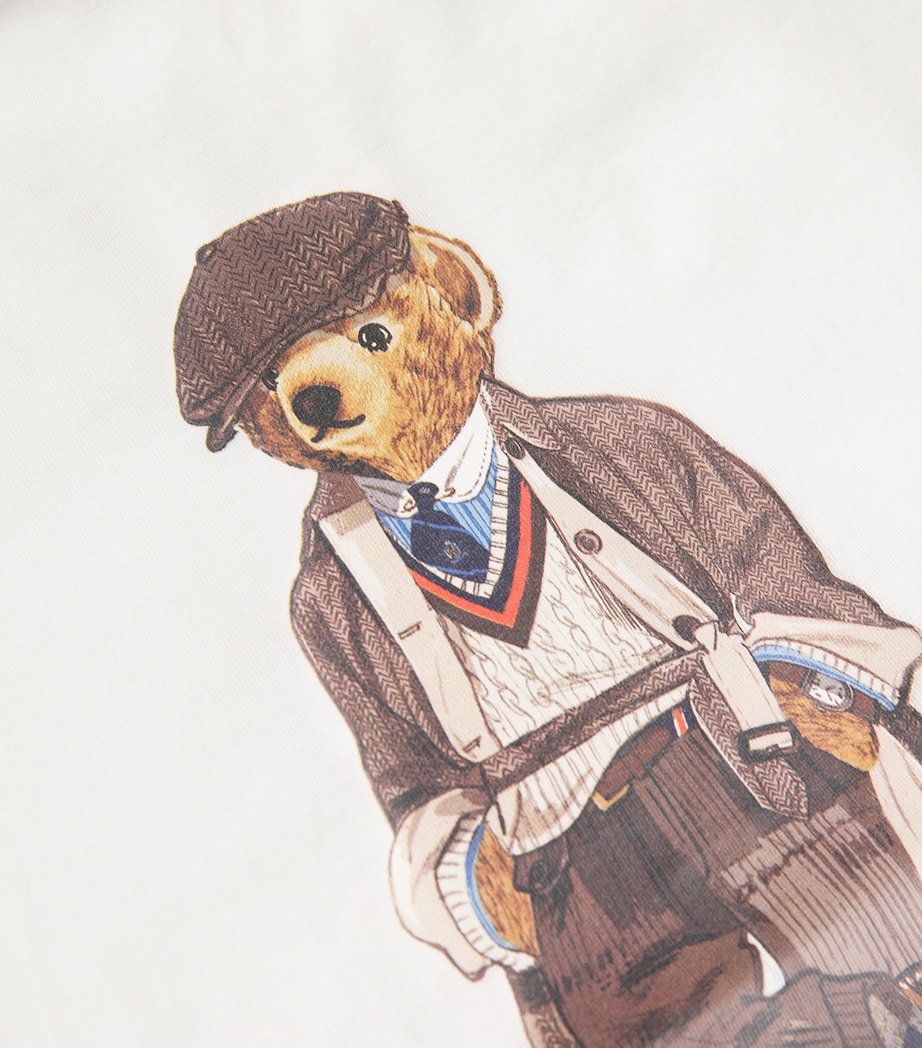 Cotton Heritage Polo Bear T-Shirt WHITE Image 5