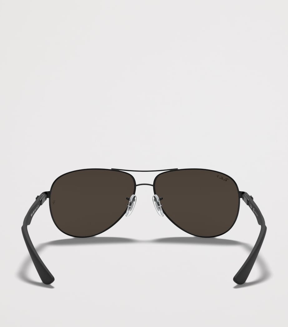 Ray-Ban Carbon Fibre Pilot Sunglasses Image 4