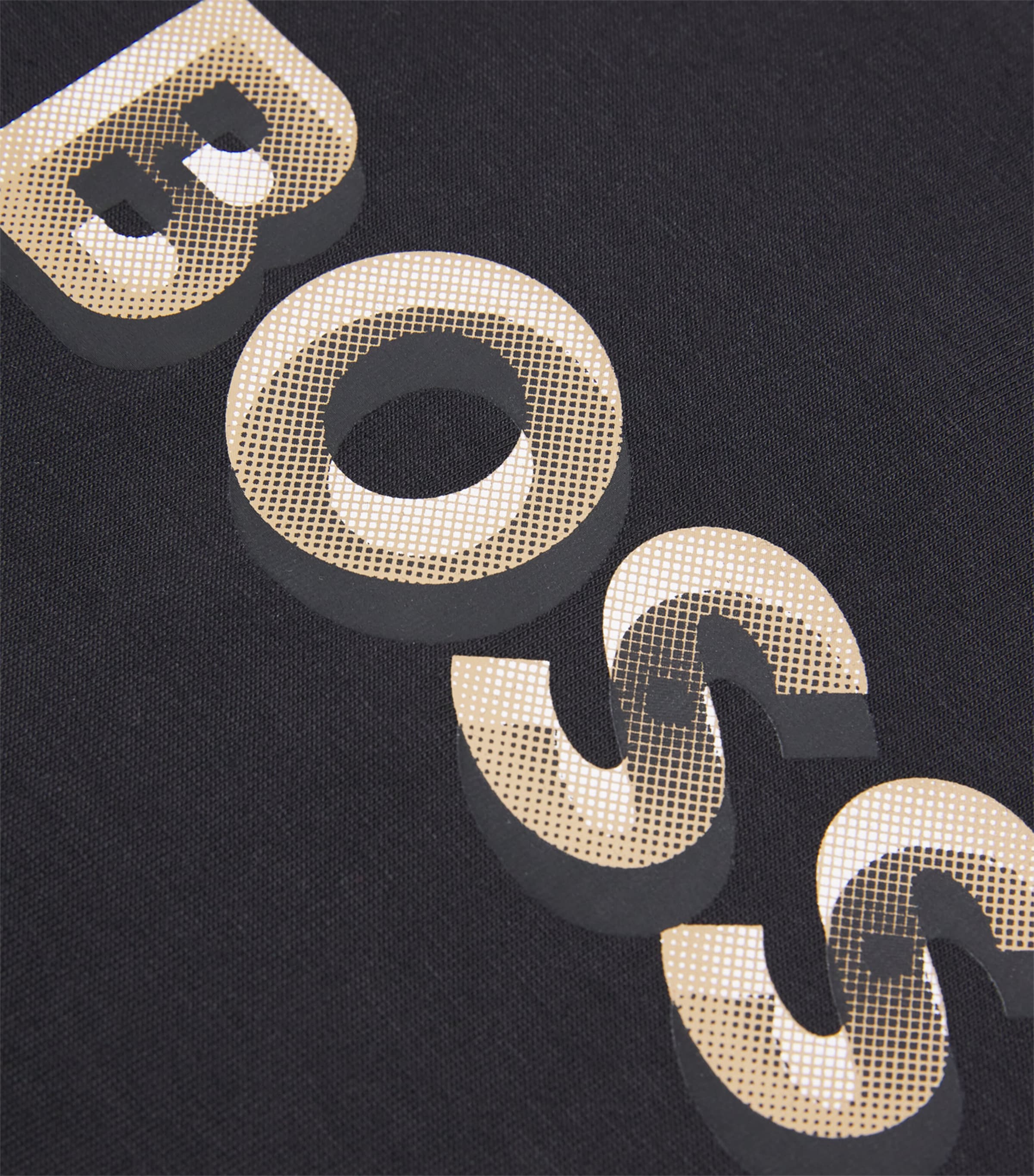 Cotton Logo T-Shirt (4-16 Years) BLACK Image 3