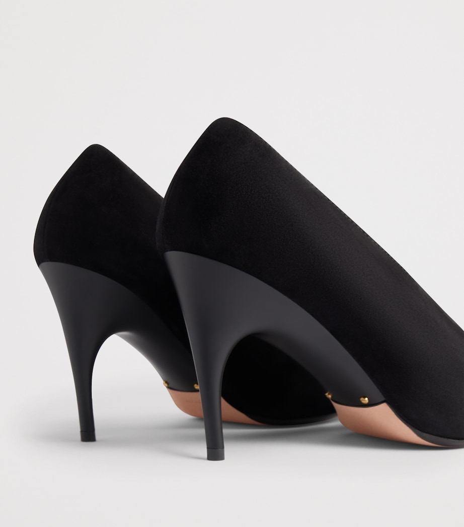 Balenciaga Suede Duchesse Pumps 90 Image 3