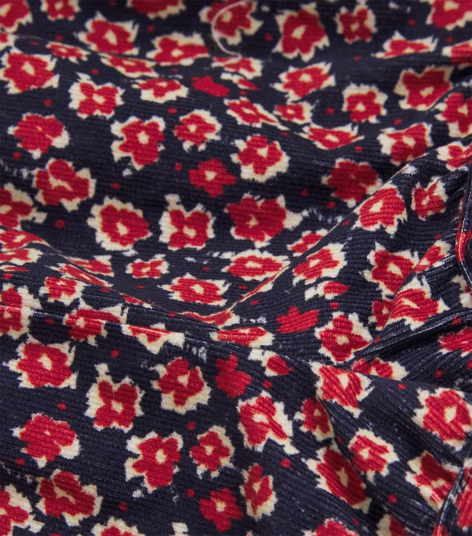 Il Gufo Floral-Detail T-Shirt and Shorts Set (6 Years) Image 3