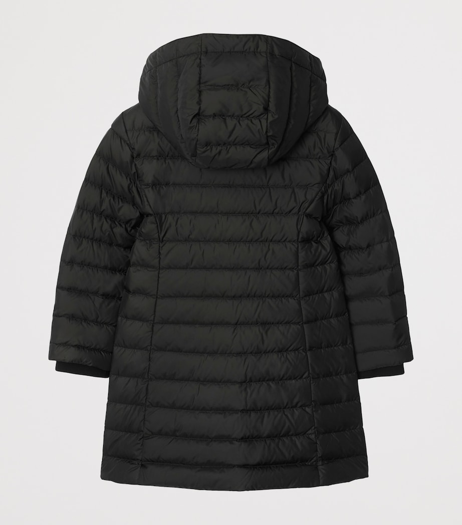 Down Hooded Puffer Jacket (3-12 Years) BLACK Image 2