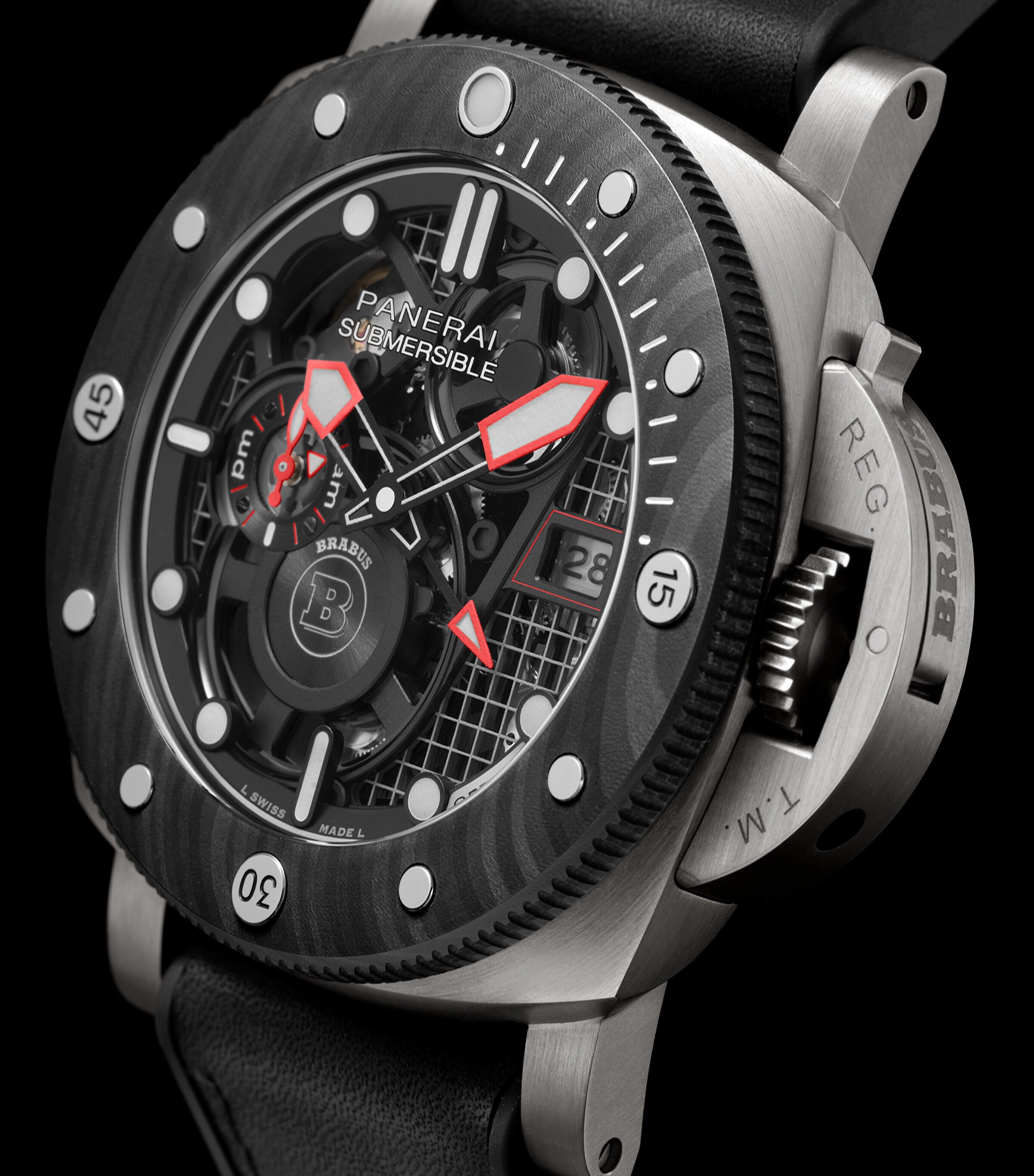 EcoTitanium Submersible S Brabus eTitanio Watch 47mm CLEAR Image 7