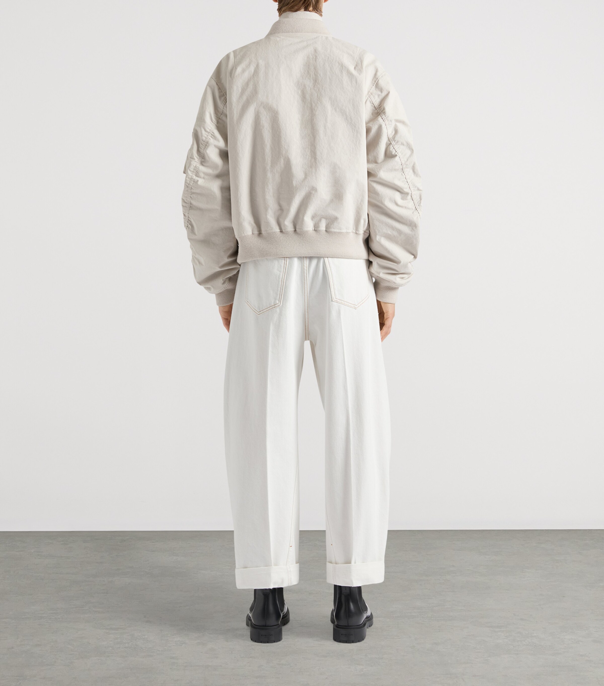 ジバンシィ Givenchy Cotton Jacket Givenchy distressed-effect Cotton Hooded Jacket | Grey