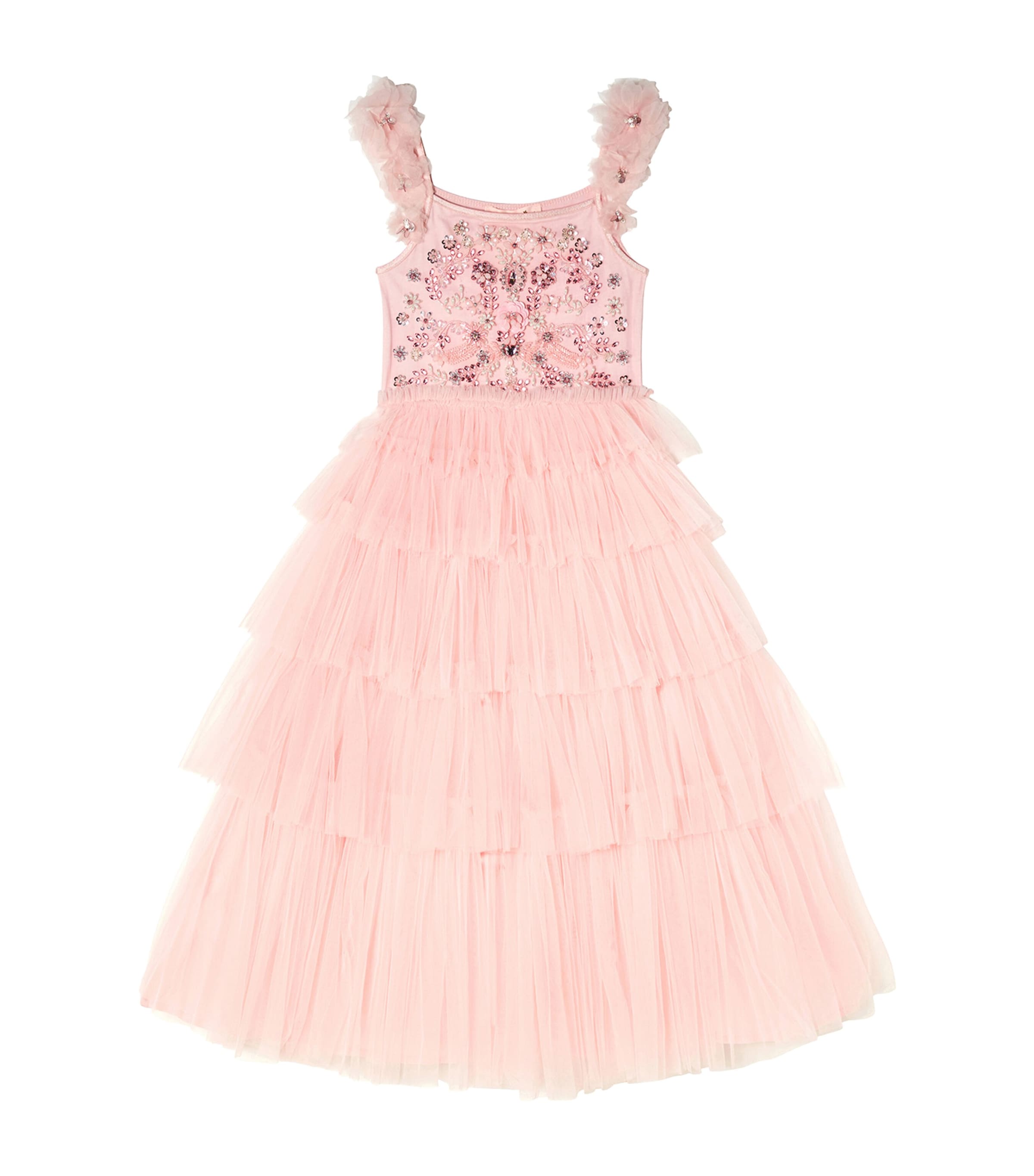 Tutu Du Monde Embellished Opening Night Cape (2-12 Years) Satin Bow Image 1